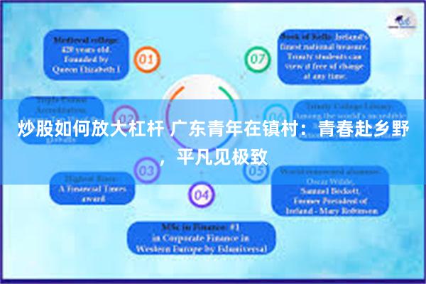 炒股如何放大杠杆 广东青年在镇村：青春赴乡野，平凡见极致