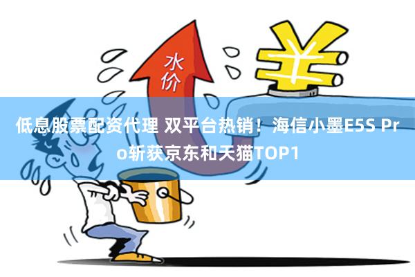 低息股票配资代理 双平台热销!海信小墨E5S Pro斩获京东和天猫TOP1