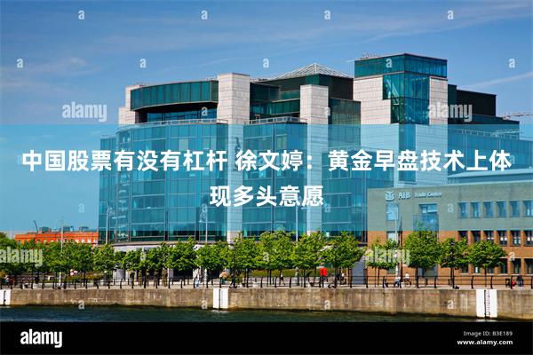 中国股票有没有杠杆 徐文婷：黄金早盘技术上体现多头意愿