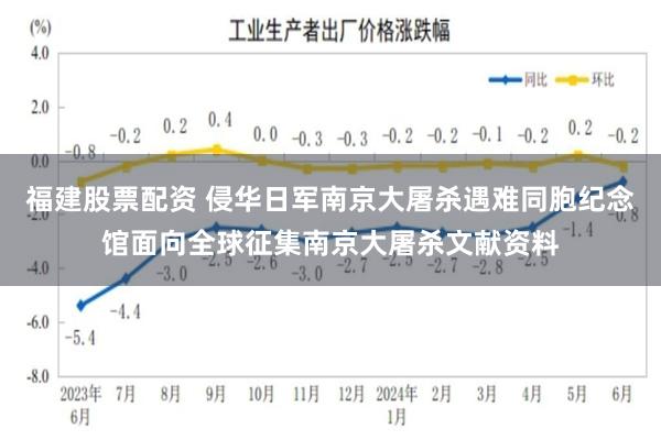 福建股票配资 侵华日军南京大屠杀遇难同胞纪念馆面向全球征集南京大屠杀文献资料