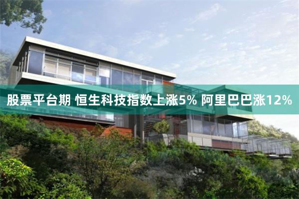 股票平台期 恒生科技指数上涨5% 阿里巴巴涨12%